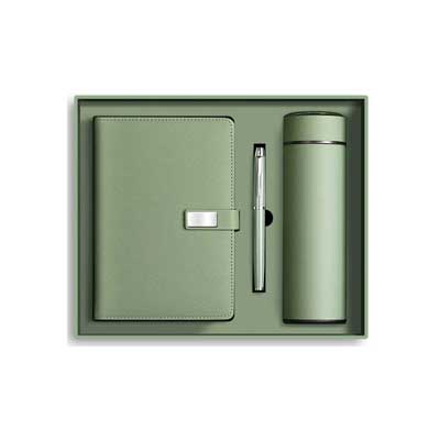 筆記本保溫杯簽字筆禮盒套裝 