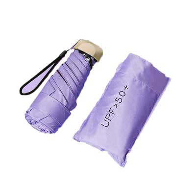 迷你扁型遮陽傘防曬降溫晴雨兩用傘雨傘