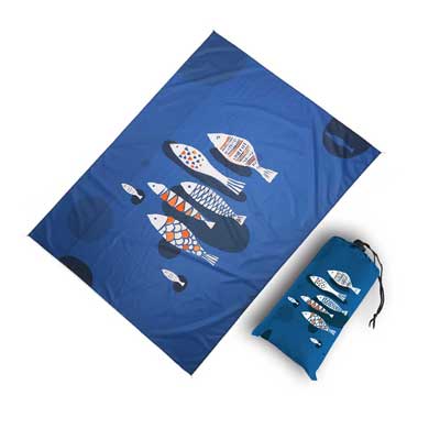 少量訂製沙灘墊戶外彩色印花野餐墊防水地墊